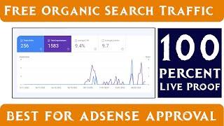 Organic Traffic Best for AdSense Approval Free Unlimited