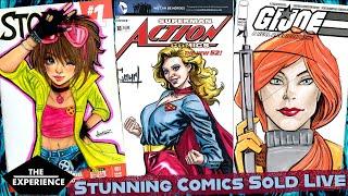 High Quality Comics, Slabs, Cover Sketches and More!  Comic Collectables!