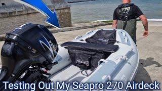 Testing Out My Seapro 270 Airdeck for the First Time - Fishing Adventures Await! UK SIB FISHING