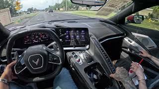 2024 CHEVROLET CORVETTE C8 DRIVING POV  (DAYTIME) (ASMR)