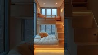 Minimalist loft, clean and cozy.  #relax #bedroomdecor #trendy #aesthetic #atmosphere  #peaceful