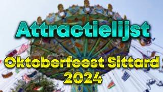 Attractielijst Oktoberfeest Sittard 2024