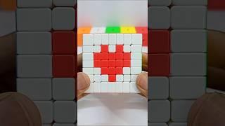 How to Make a HEART Pattern on a Rubik’s Cube ️ | Easy Tutorial!