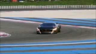 Peugeot Onyx Detail & Sound on the track! (HD)