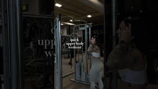 Upper Body Workout #upperbodyworkout