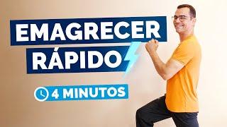 EMAGRECER RÁPIDO E FÁCIL em Casa | Exercícios para iniciantes em casa | Nível 3 | Aurélio Alfieri