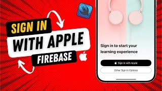 Sign In With Apple - Firebase - SwiftUI - Xcode 15