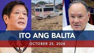 UNTV: Ito Ang Balita | October 25, 2024