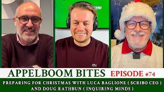 Preparing for Christmas with Luca Baglione (Scribo CEO) and Doug Rathbun (Inquiring Minds) | Ep. 74