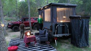 CAMPING WITH A TENTED CAMPER VAN