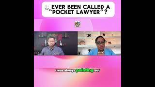 ️ Ever been called a “Pocket Lawyer”?