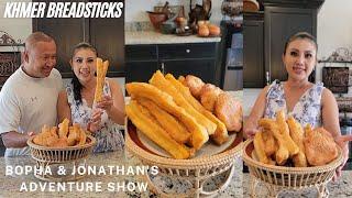 How To Make Khmer Breadstick @BophaJonathansAdventureShow