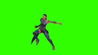 Reyna dance Specialist (GREEN SCREEN)