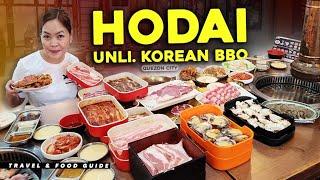 Most Recommended UNLI SAMGYUPSAL + SEAFOOD in Quezon City! Hodai Korean BBQ | 4K Food & Travel Guide