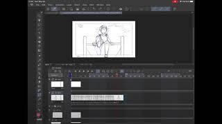 How to copy and paste an animation sequence in clip studio paint ipad version