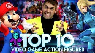 Top 10 Best Video Game Action Figures - Toy Galaxy List Show #70