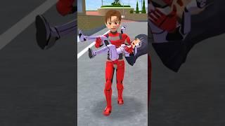 Pahlawan super membuat gadis itu tertawa️#shorts#sakuraschoolsimulator #shortsfeed#youtubeshorts