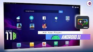 Download New MSI App Player (Android 11) The Best Android Emulator For Free Fire Low-End PC & Laptop