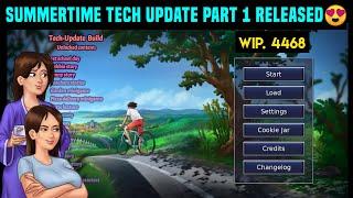 OMG SUMMERTIME SAGA TECH UPDATE RELEASED  SUMMERTIME SAGA NEW UPDATE 21.0 PART 1 PLAY NOW