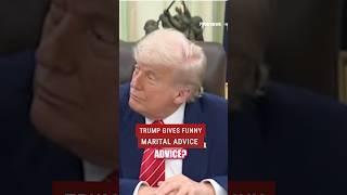 Doocy questions Trump about Macron-wife incident #shorts #musk #trump
