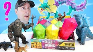 Godzilla X Kong Hollow Earth Crystal Minis Wave 2 & Tiamat Too Review