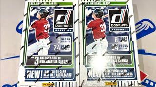¡NUEVO LANZAMIENTO! ¡TARJETAS DE BÉISBOL DONRUSS 2025!