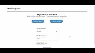 Face Recognition App using FaceNet and MTCNN