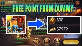 FREE POINT FROM DUMMY FP+MONSTERPIT!!  LEGACY OF DISCORD