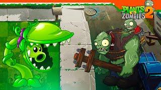  РАСТЕНИЕ КУСАЧИЙ ГОРОХОСТРЕЛ ИМБА!  Plants Vs Zombies 2 (Растения против Зомби 2) Прохождение