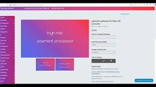 High risk payment processor