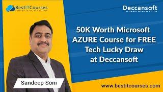 50K Worth Microsoft AZURE Course for FREE | Tech Lucky Draw at Deccansoft