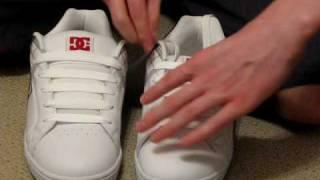 How to Bar Lace Easy Tie Under Insole 