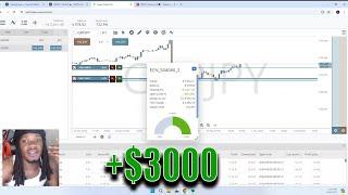 Flipping $300 into $4000 LIVE Trading GBPJPY