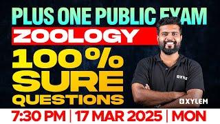 Plus One Zoology | 100 % Sure Questions | Xylem Plus One