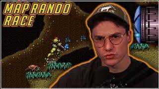 The Craziest Route! | Map Rando Race | Super Metroid