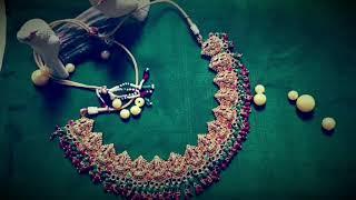 Necklace  #neckdesigns #lakshminecklace #onegramgoldjewellery