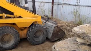 Старая техника - UNC060 / Old BobCat caterpillar