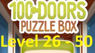 100 doors puzzle box - 100 Дверей Головоломки Level 26 - 50 Walkthrough прохождение