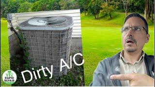 How To PROPERLY Clean Central Air Conditioning | Don’t Neglect Your Air Conditioner