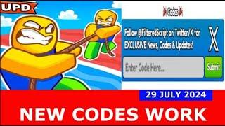 *NEW CODES* ROBLOX Tug of War Simulator ROBLOX | 29 JULY 2024