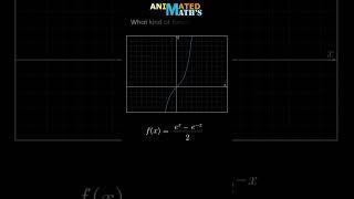 "Derivative of sinh(x)." #shorts