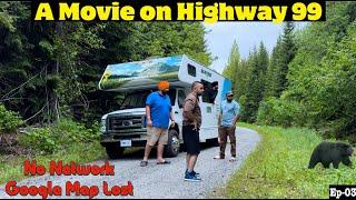 Took Wrong Turn in Jungle by Mistake and ! Motorhome a Movie in Canada | Cache Creek to Whistler