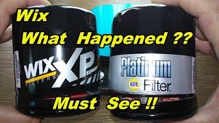 Wix XP Oil Filter Cut Open 51348XP vs. Napa Platinum Oil Filter Cut Open 41348, Oil Filter Review