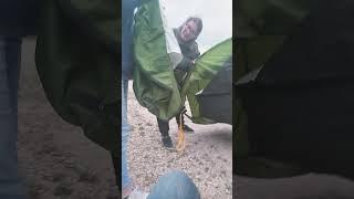 fold a tent in 2 seconds in 20 minutes 