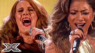 Nicole Scherzinger & Sam Bailey Duet The HARDEST Song In The World! | X Factor Global