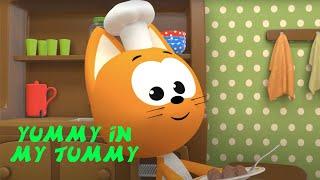 YUMMY IN MY TUMMY  Meow Meow Kitty Song  Kids Songs