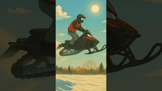 This bike loves deep snow