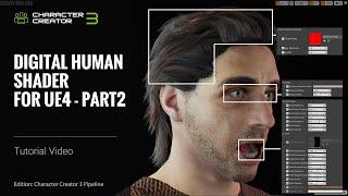 Character Creator 3 Tutorial - Digital Human Shader for Unreal Engine 4: Part 2