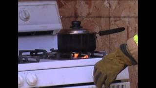 Coon Rapids Fire Department - Grease Fire Demonstration