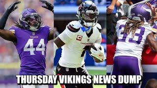 Minnesota Vikings News Dump (9.19.2024) | Metellus Wants to Stay, Revenge Games, The Bank Vault